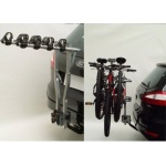 Uchylny bagażnik na hak AREZZO Peruzzo na 4 rowery